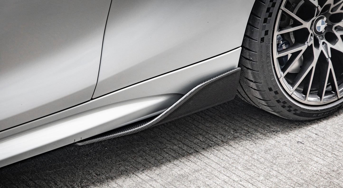 Dry Carbon Fiber - Side Skirt MP Style [BMW M2 F87]