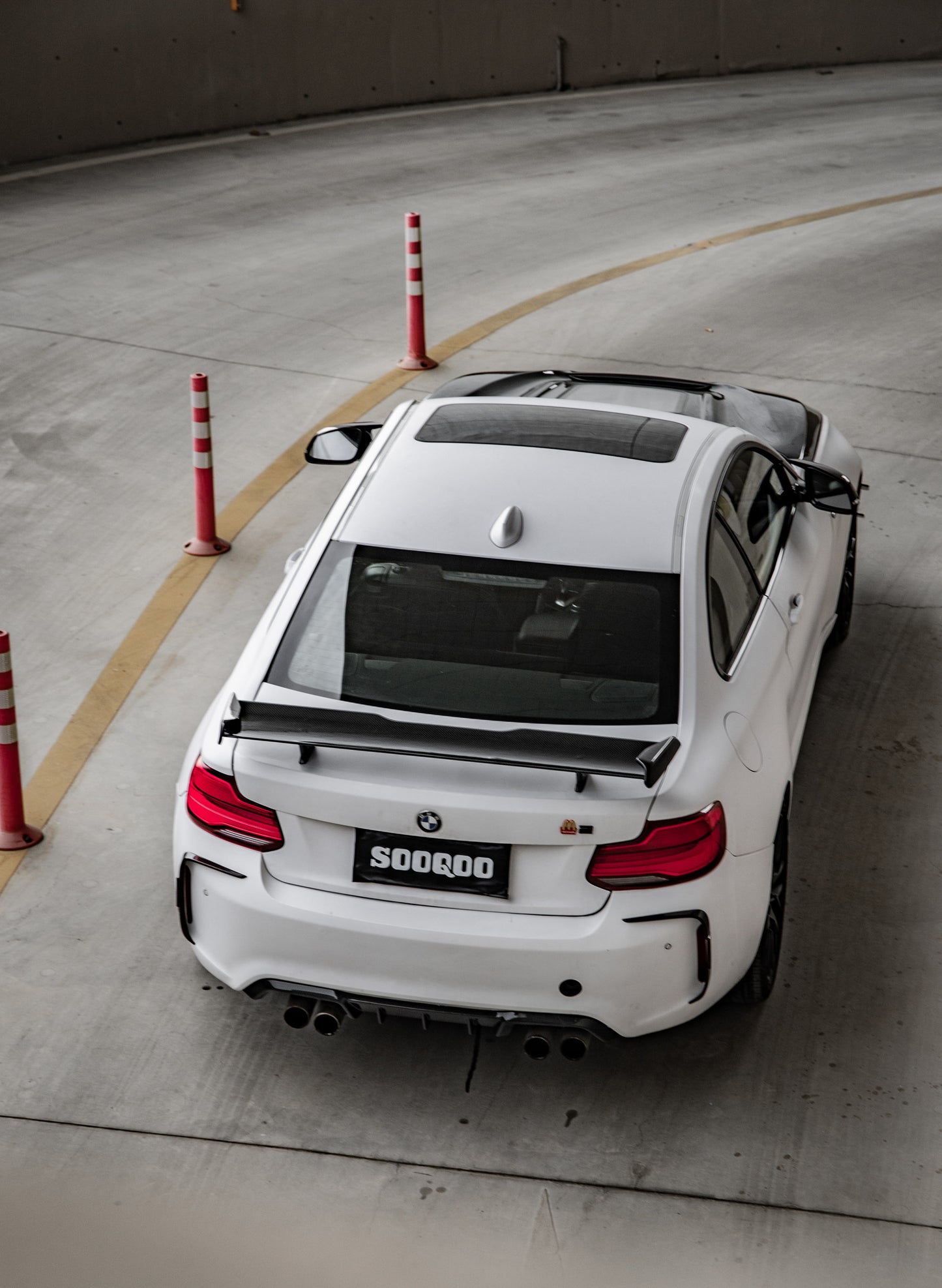 Dry Carbon Fiber - Universal Sedan Wing MP Style [BMW M2 F87]