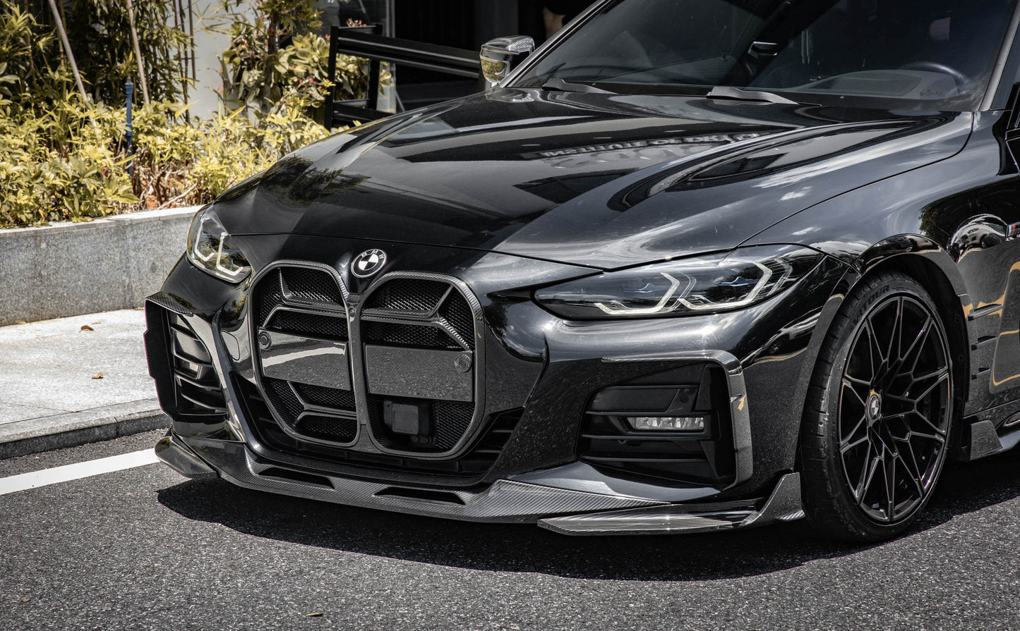 Dry Carbon Fiber - Front Grill CSL Style (with or without ACC sensor) [BMW 4 Series G22 | G23]