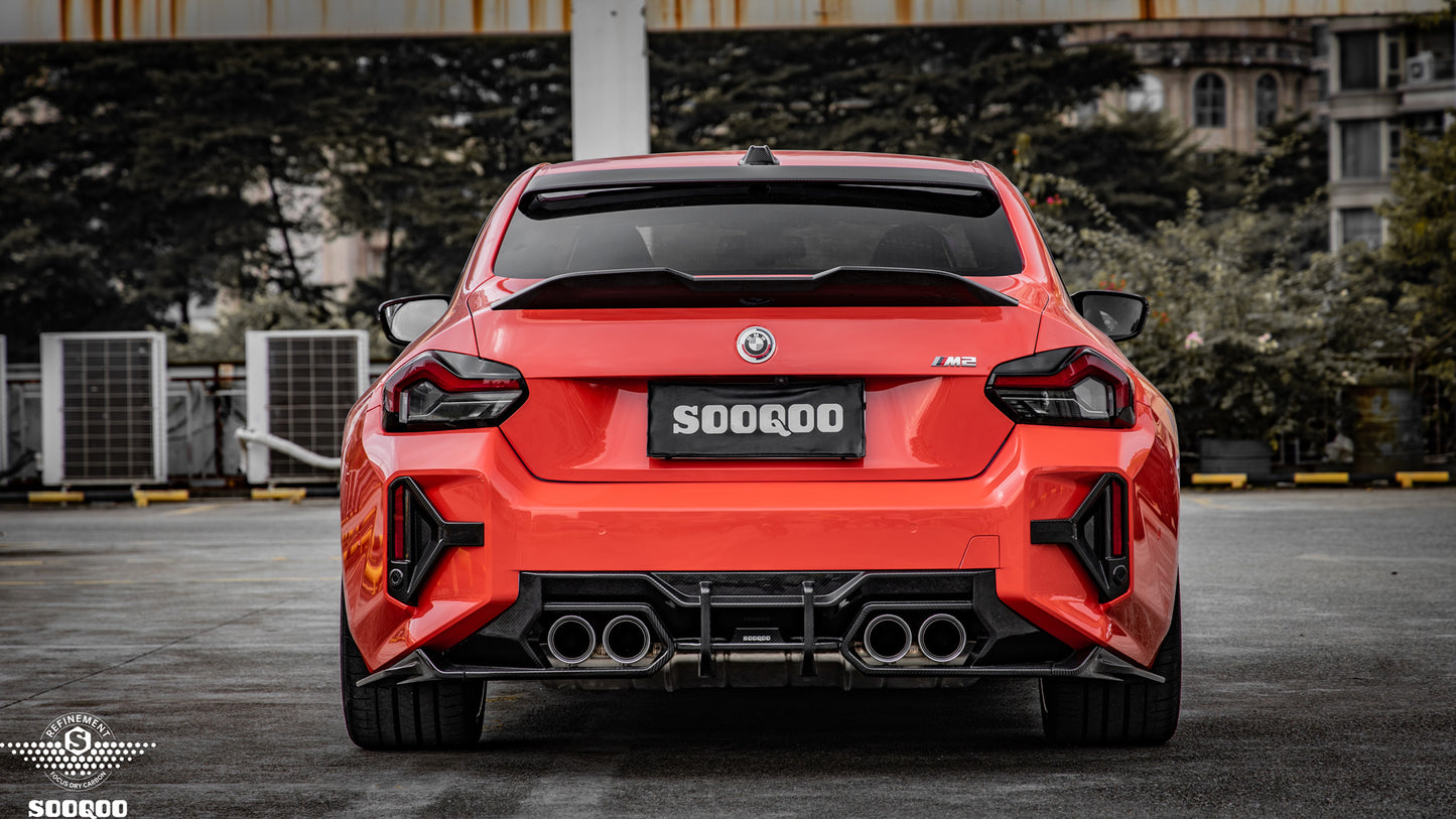 SQ Dry Carbon Fiber - MP Roof Spoiler [BMW 2 Series G42]