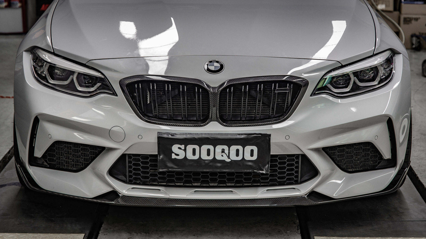 Dry Carbon Fiber - Front Lip MP Style [BMW M2 F87]