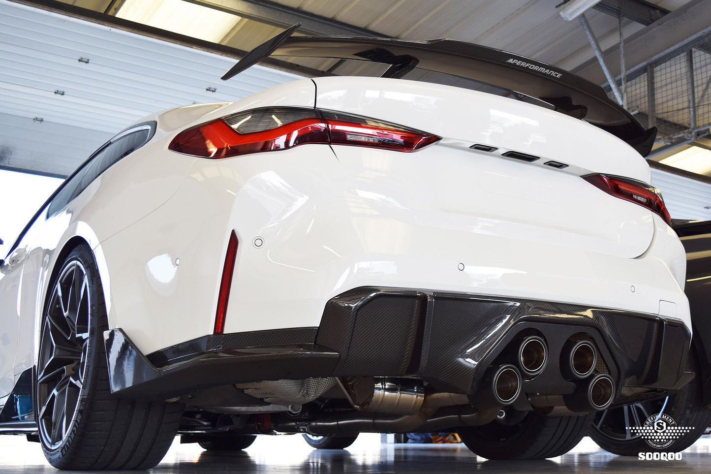 Dry Carbon Fiber - Diffuser MP Style [BMW M3 G80 | M4 G82]