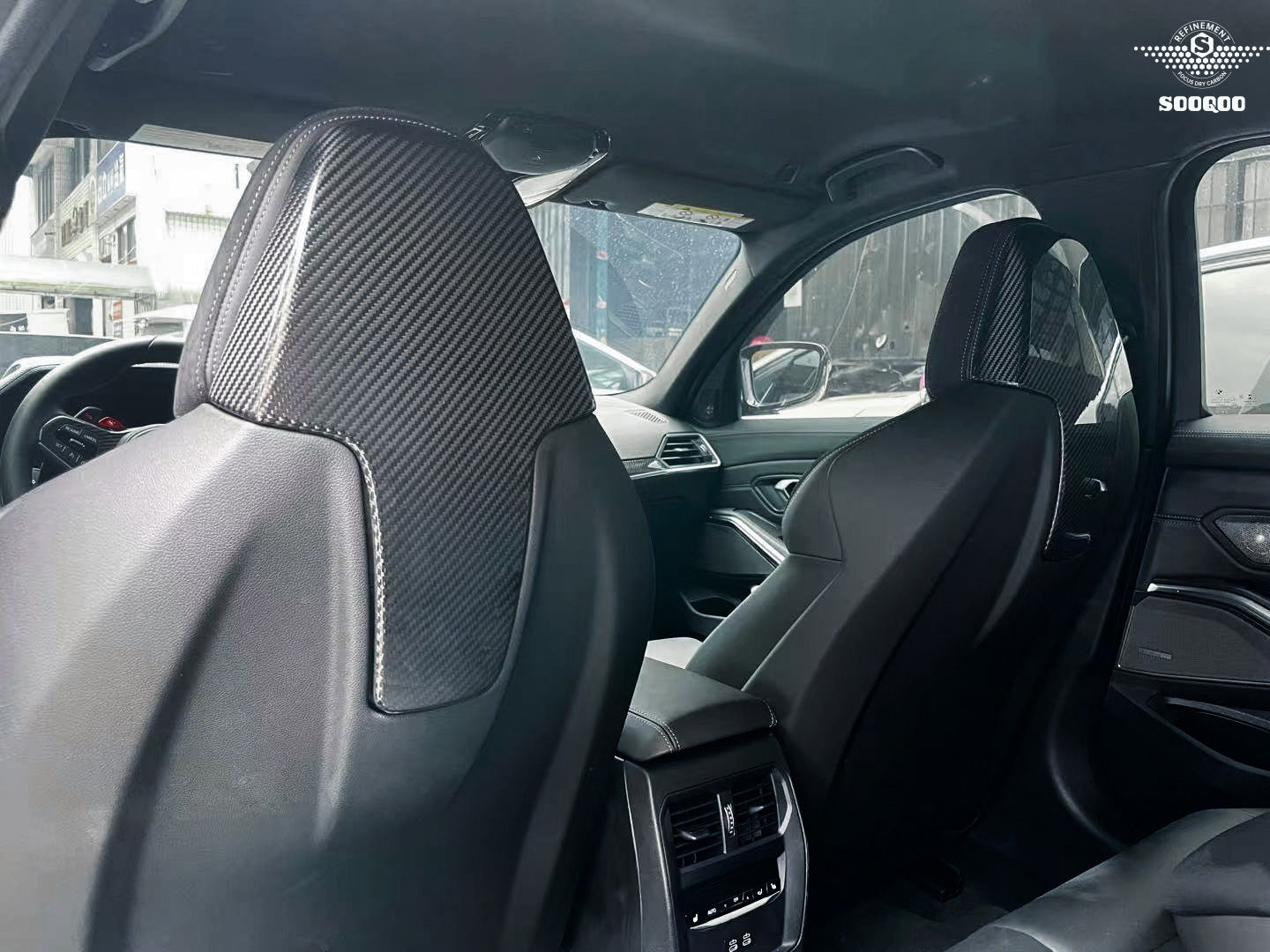 Dry Carbon Fiber - Seat Backrest OEM Style [BMW M3 G80 | M4 G28]