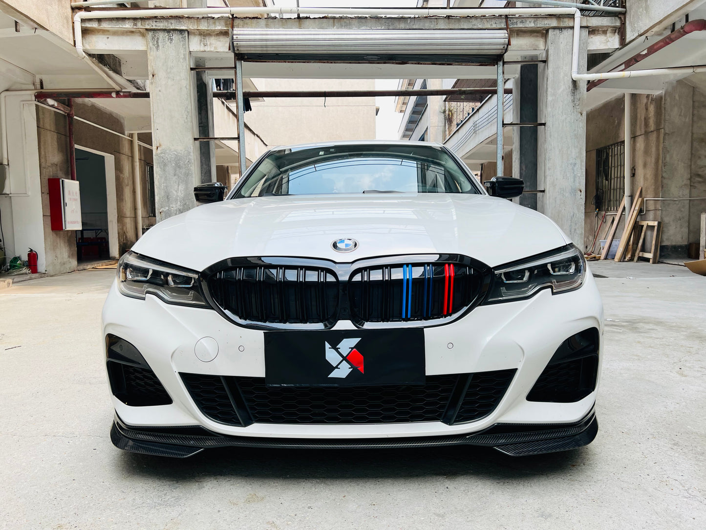 Dry Carbon Fiber - Front Lip MP Style [BMW 3 Series G20 Pre-LCI]