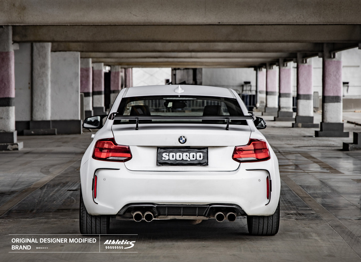 Dry Carbon Fiber - Universal Sedan Wing MP Style [BMW M2 F87]