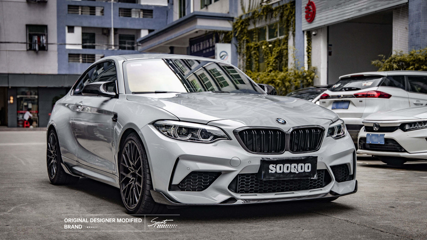 Dry Carbon Fiber - Double Slat Grill [BMW M2C F87C]