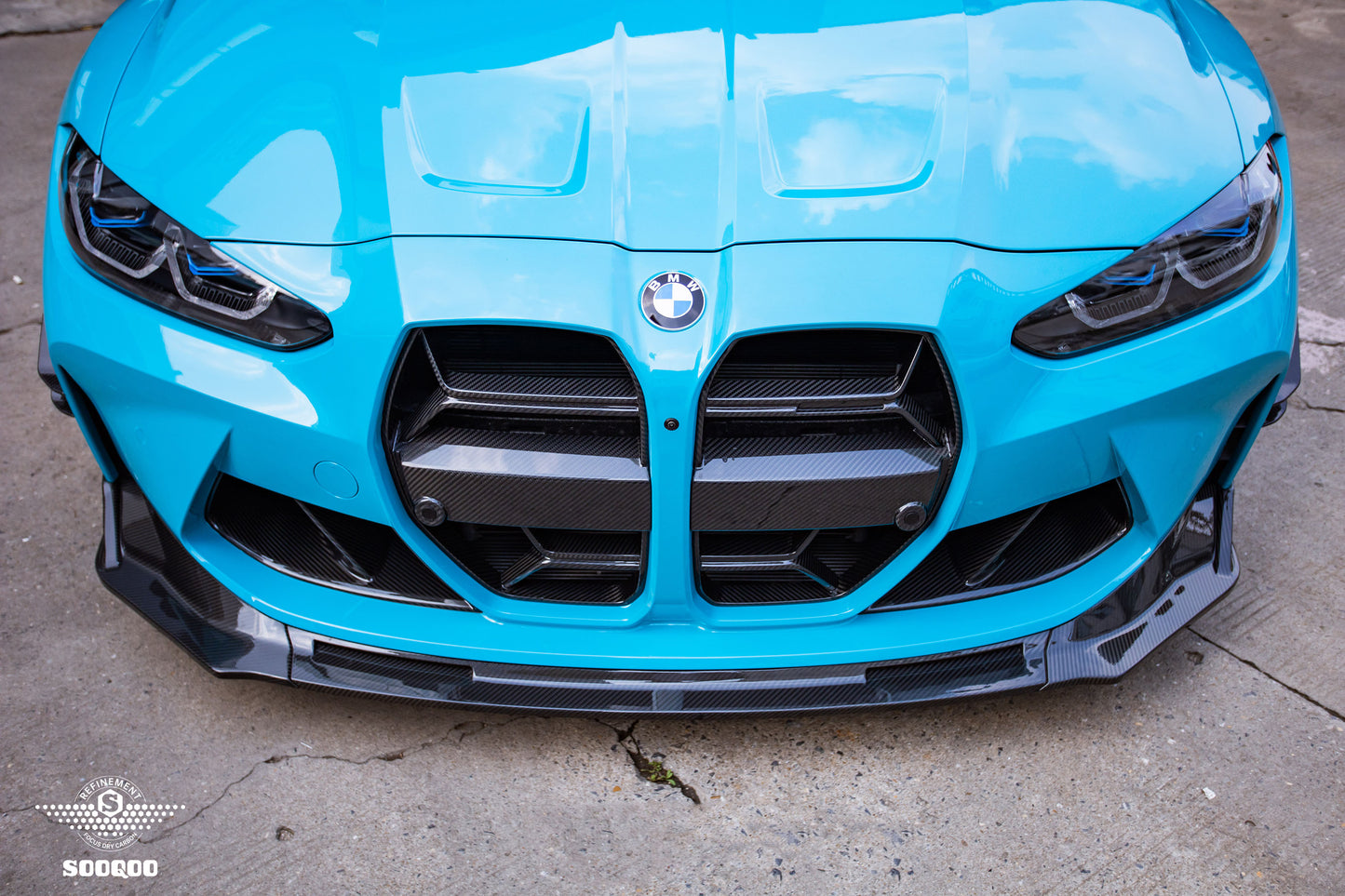 Dry Carbon Fiber - CSL Style Front Grill [BMW M3 G80 | M4 G82]