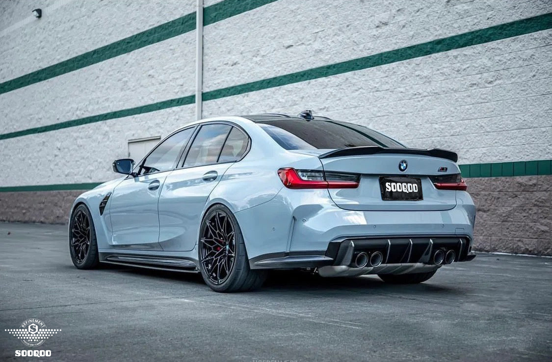 Dry Carbon Fiber - Diffuser OEM Style [BMW M3 G80 | M4 G82]