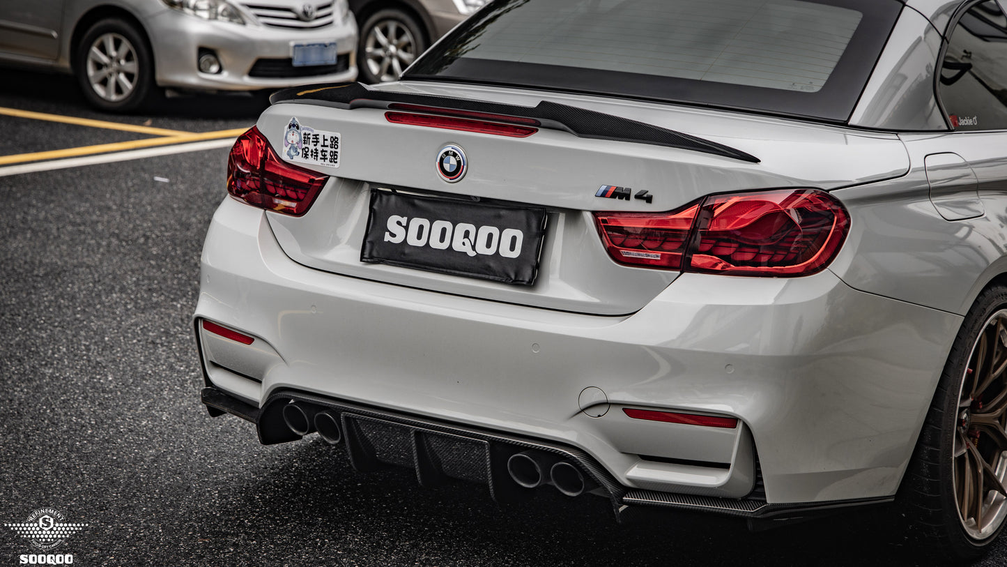 SQ Dry Carbon Fiber - M3 Style Spoiler [BMW M3 F80]