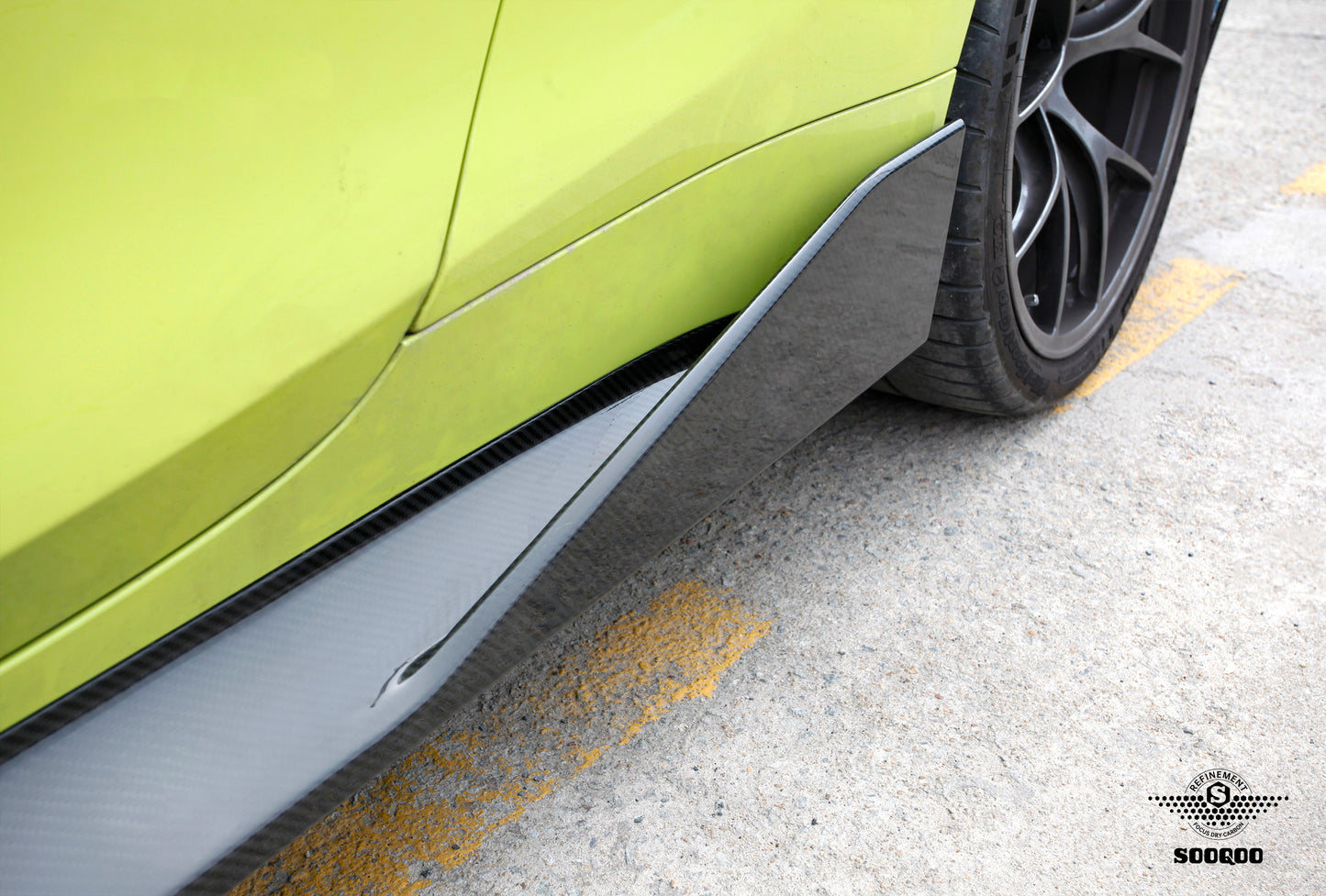 Dry Carbon Fiber - Side Skirt MP Style  [BMW M3 G80 | M4 G82]