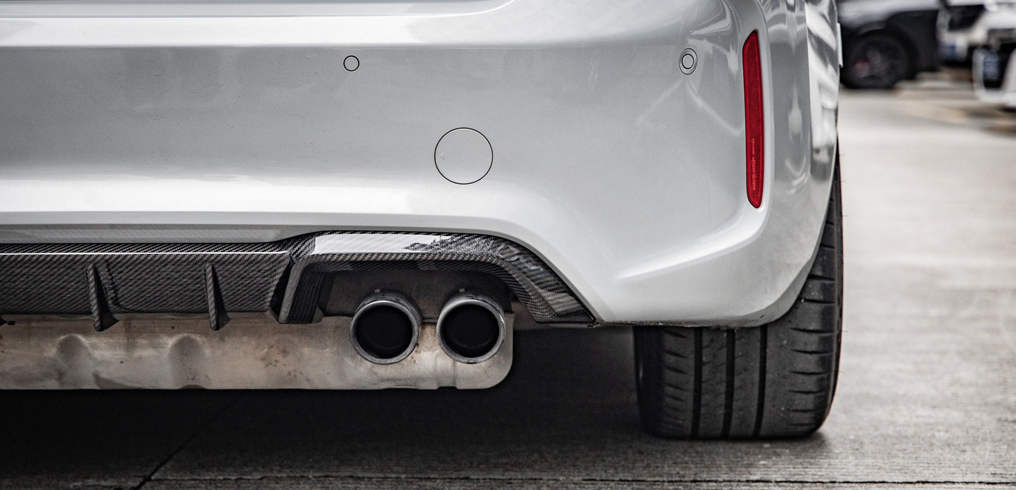 Dry Carbon Fiber - Diffuser MP Style [BMW M2 F87 | M2C F87C]
