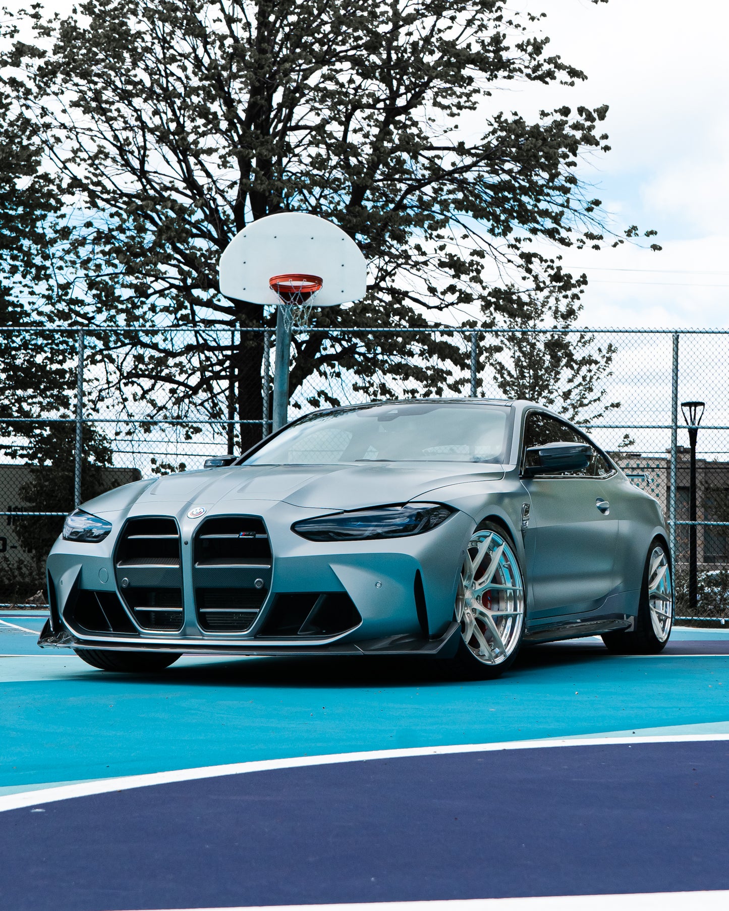 Dry Carbon Fiber - Front Grill ST Style [BMW M3 G80 | M4 G82]