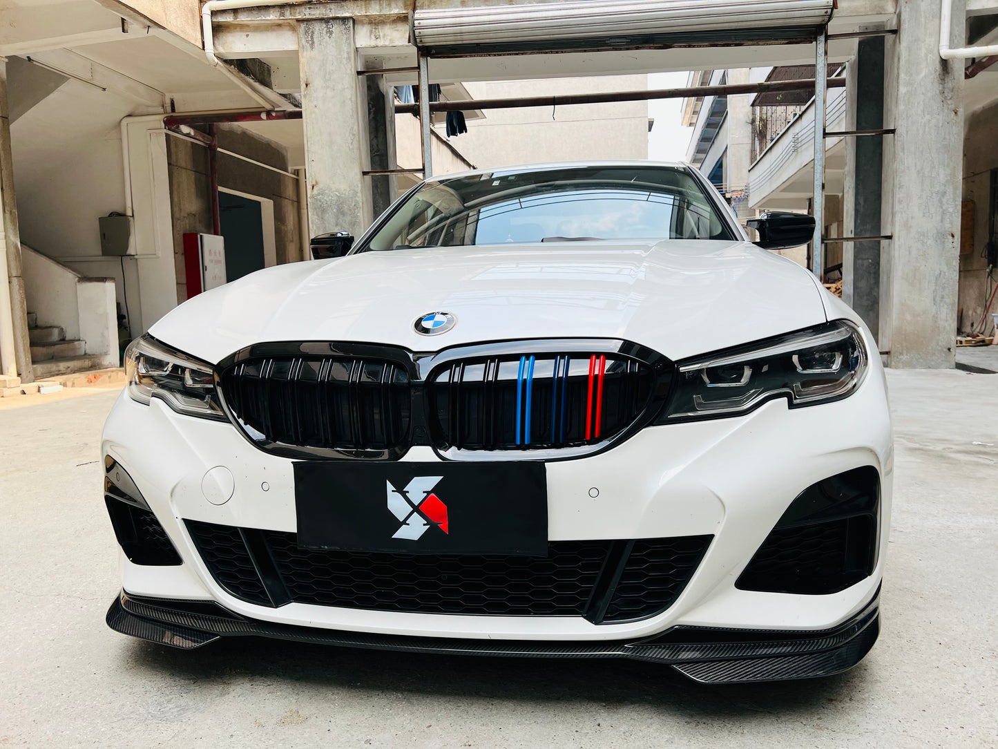Dry Carbon Fiber - Front Lip MP Style [BMW 3 Series G20 Pre-LCI]