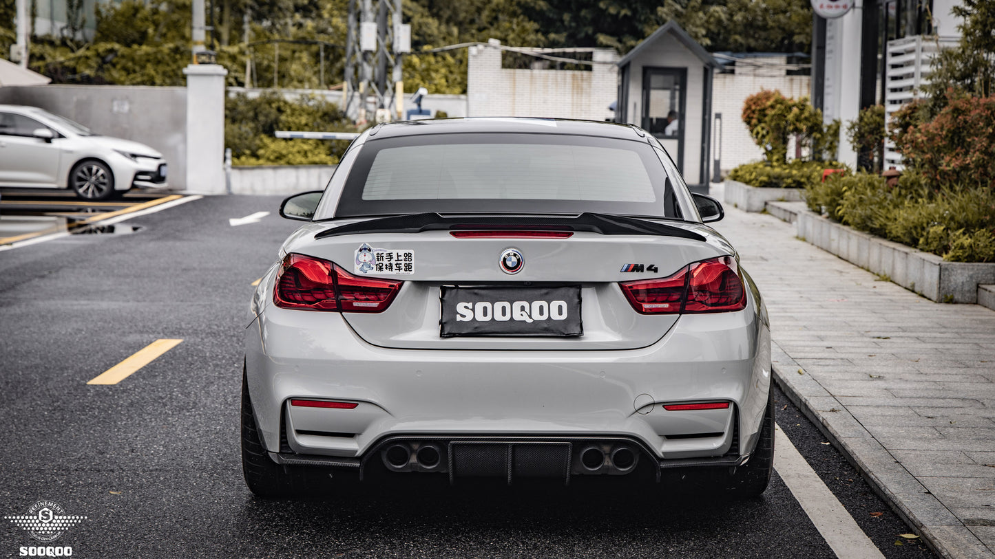 SQ Dry Carbon Fiber - M3 Style Spoiler [BMW M3 F80]