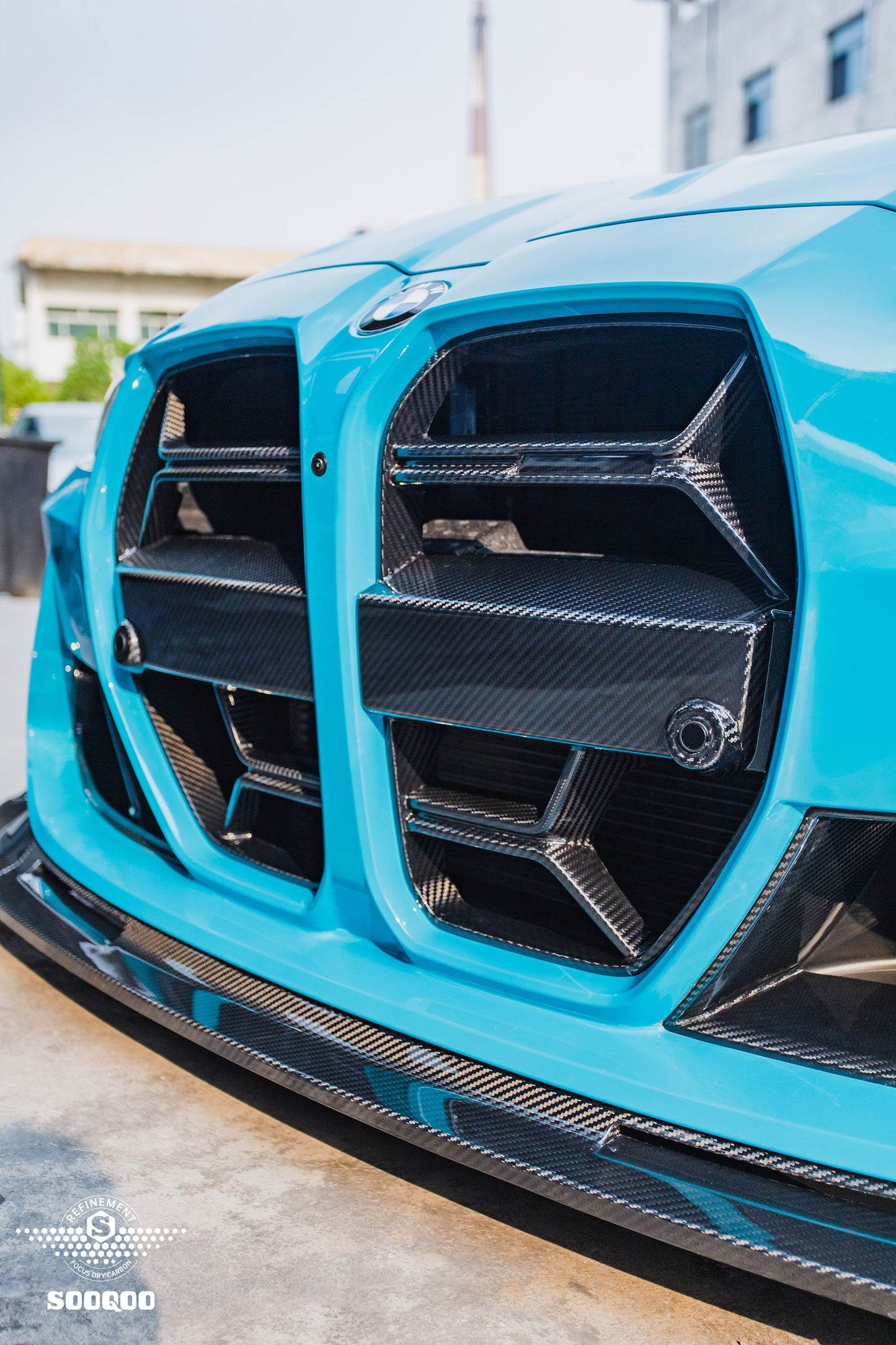 Dry Carbon Fiber - CSL Style Front Grill [BMW M3 G80 | M4 G82]