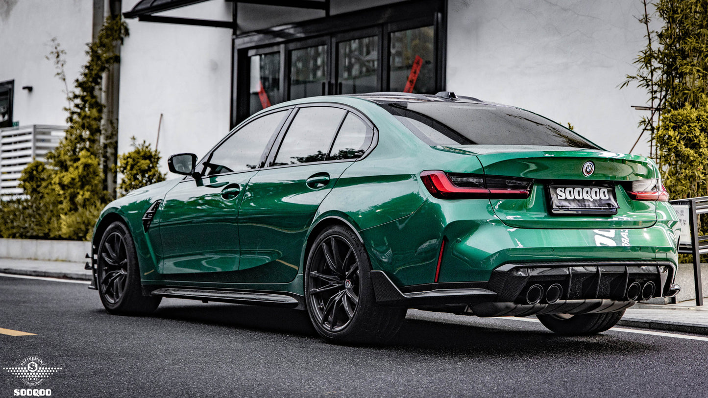 Dry Carbon Fiber - Rear Splitter MP Style [BMW M3 G80 | M4 G82]