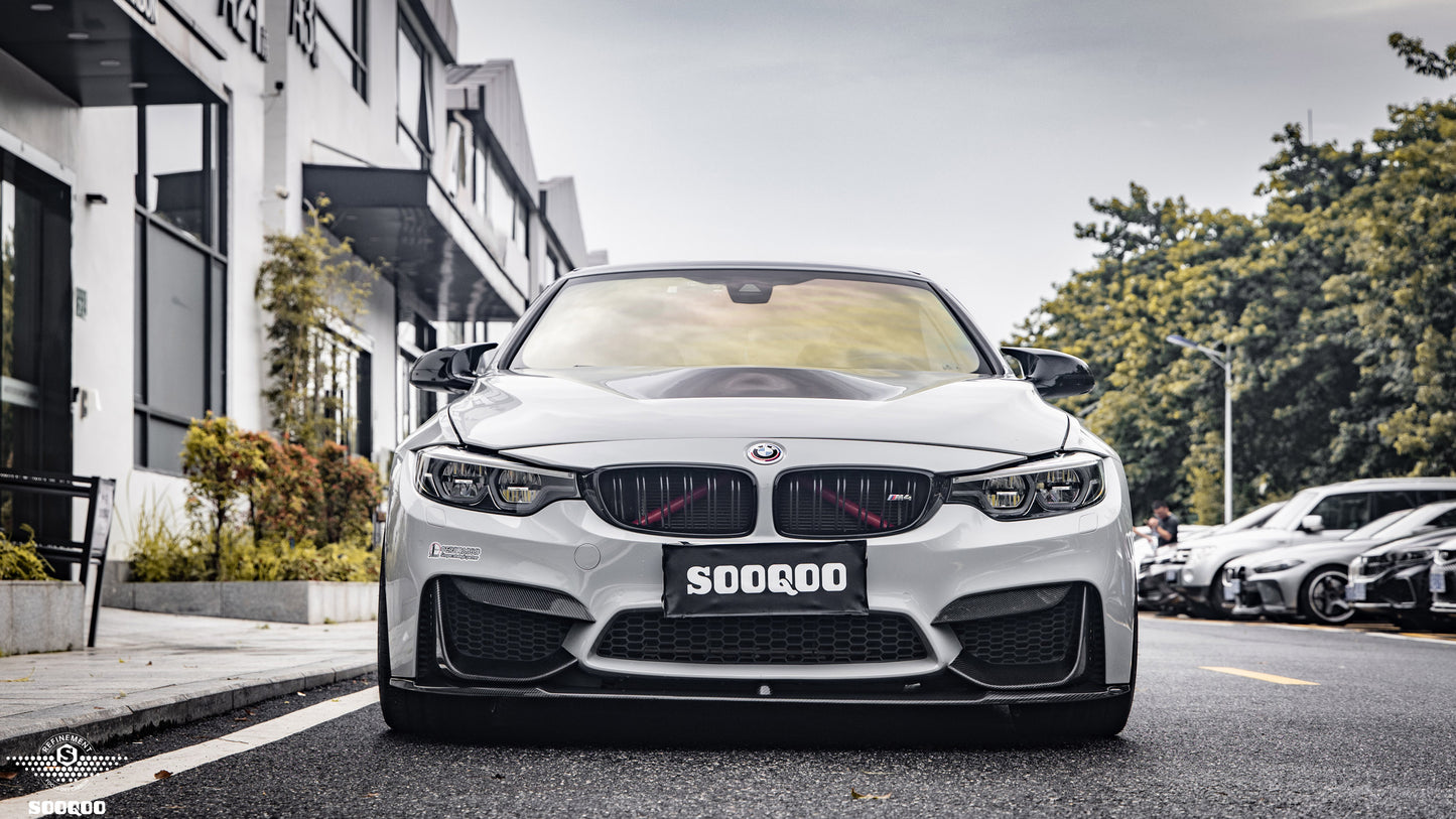 SQ Dry Carbon Fiber - Front Lip [BMW M3 F80 | M4 F82]
