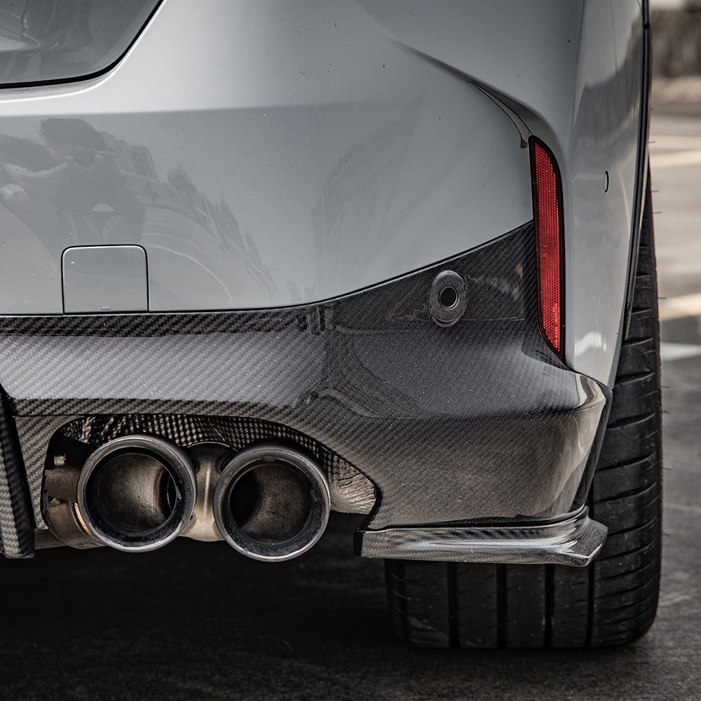 SQ Dry Carbon Fiber - Rear Spats [BMW 2 Series G42]