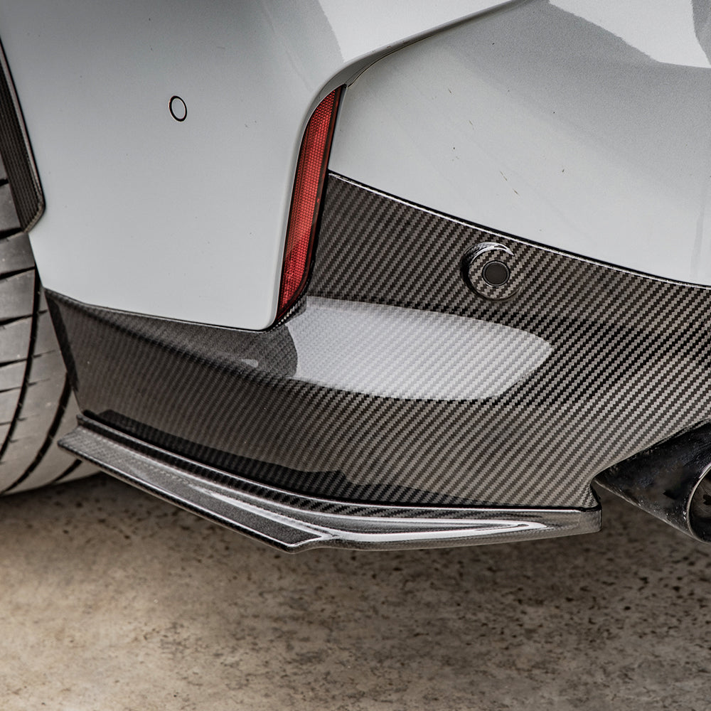SQ Dry Carbon Fiber - Rear Spats [BMW 2 Series G42]
