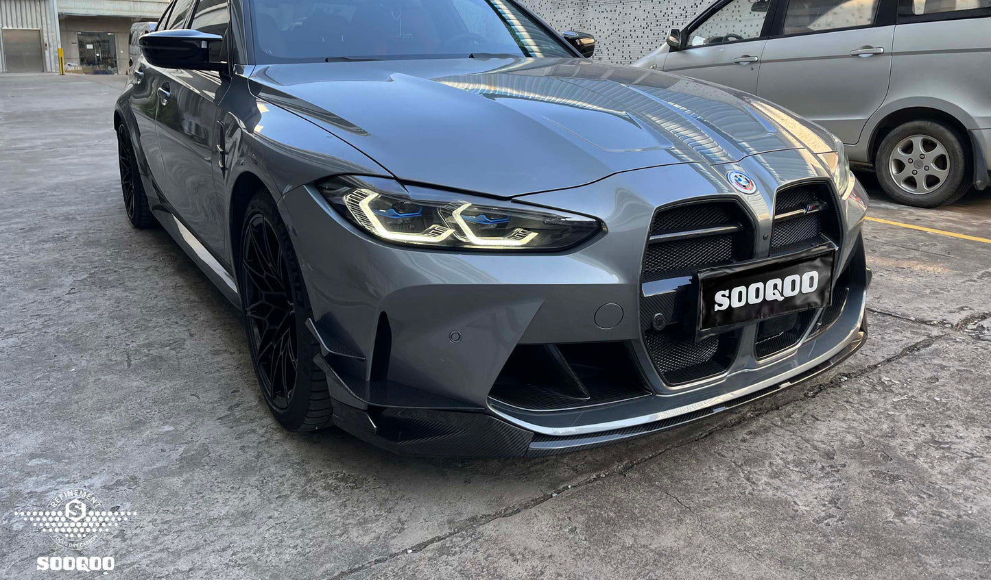Dry Carbon Fiber - Front Grill V Style [BMW M3 G80 | M4 G82]