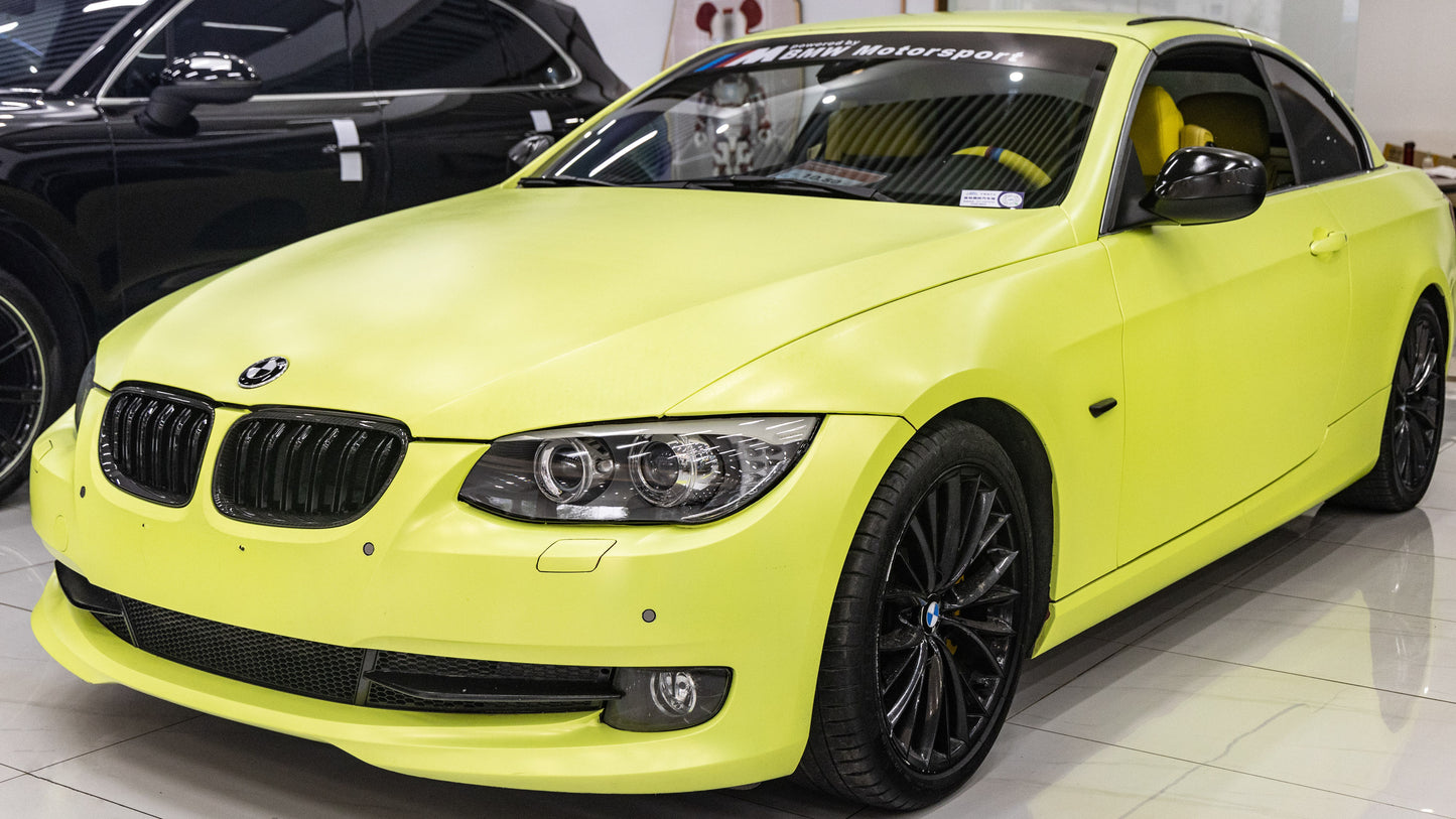 Dry Carbon Fiber - Front Grill Double Slat [BMW 3 Series E92 E93 LCI]