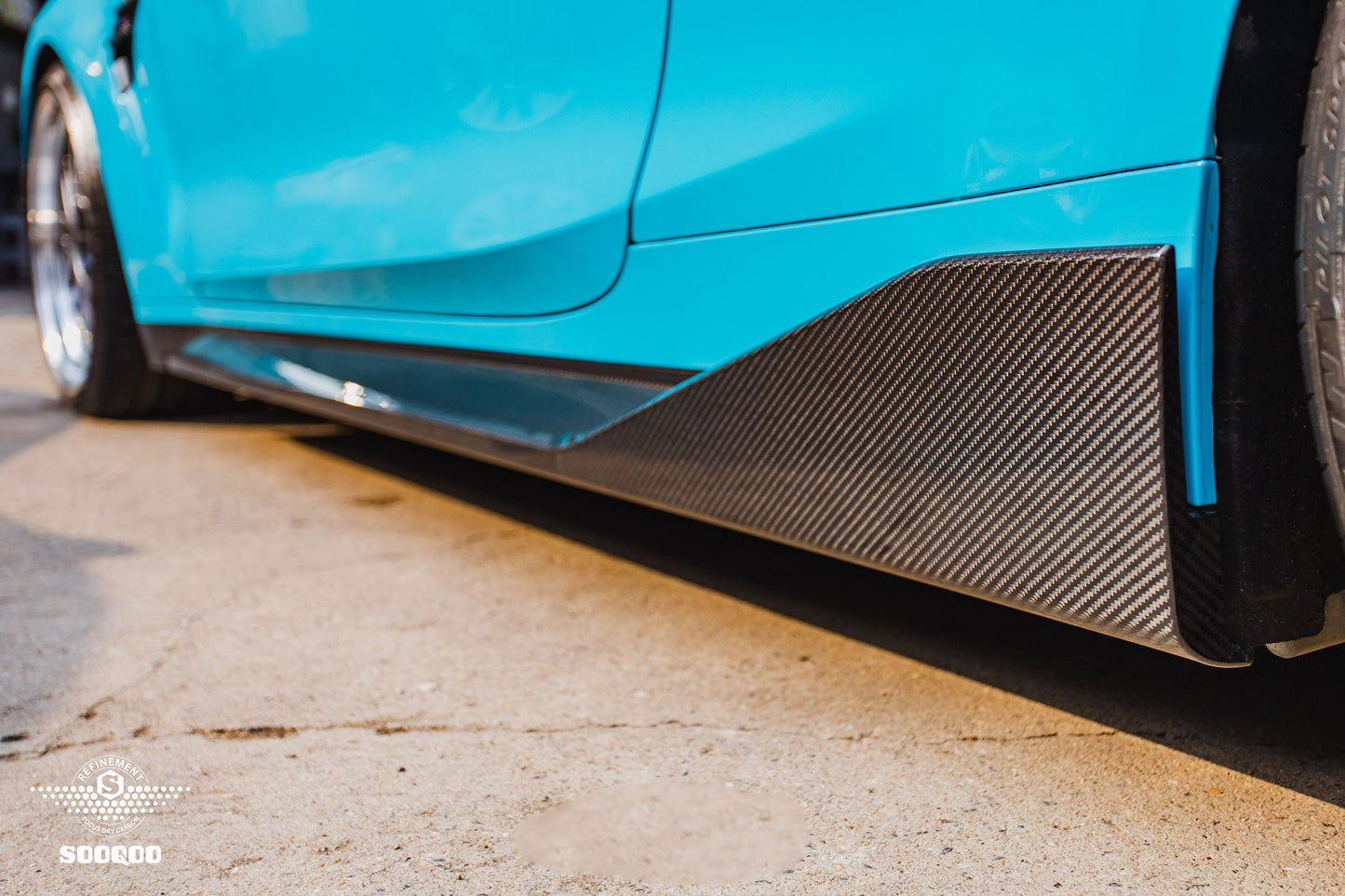 Dry Carbon Fiber - Side Skirt MP Style  [BMW M3 G80 | M4 G82]