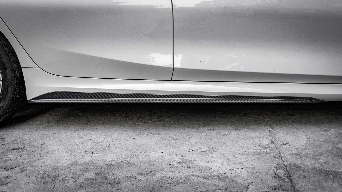 Dry Carbon Fiber - Side Skirt MP Style [BMW 3 Series G20]
