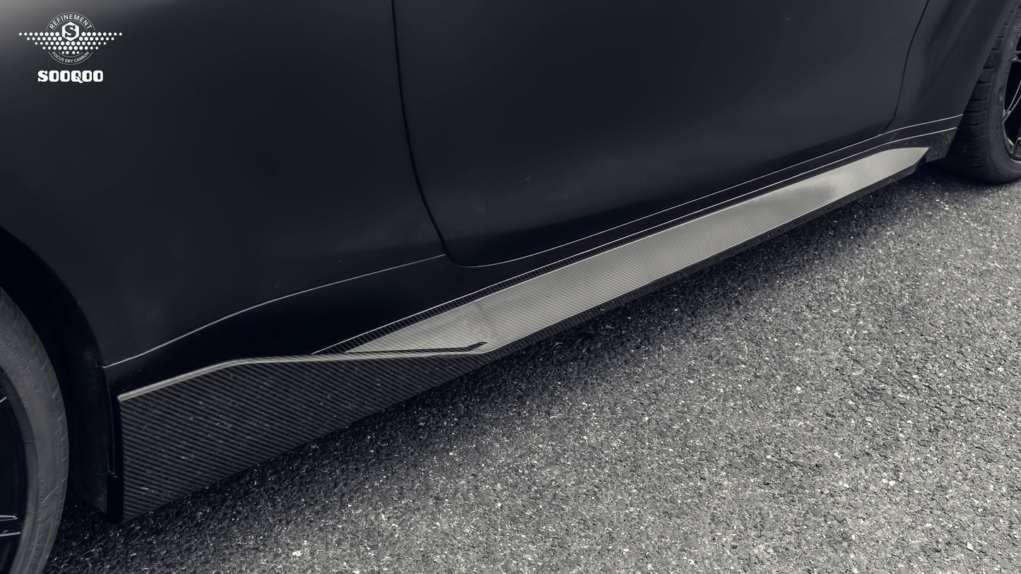 Dry Carbon Fiber - Side Skirt MP Style  [BMW M3 G80 | M4 G82]