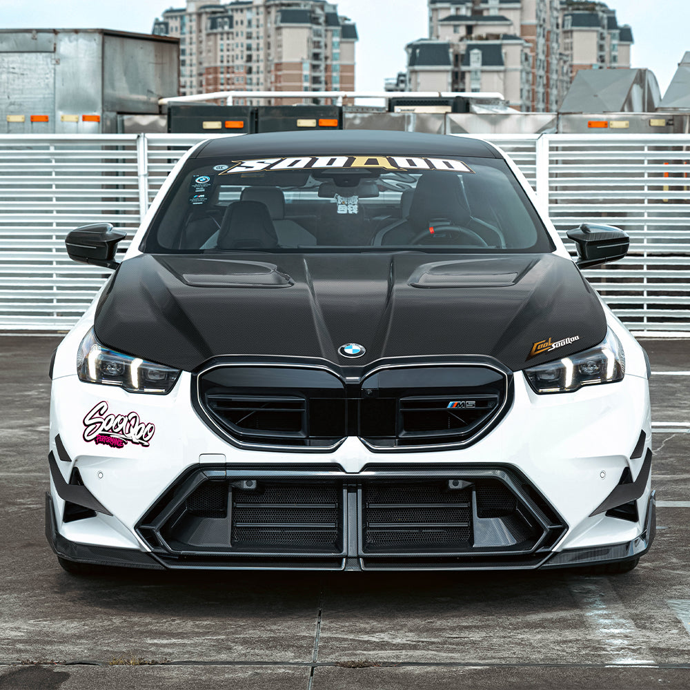 Dry Carbon Fiber - Front Hood SQ CFRP [BMW M5 G90 | G99]