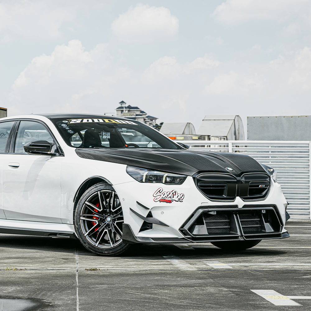 Dry Carbon Fiber - Front Hood SQ CFRP [BMW M5 G90 | G99]