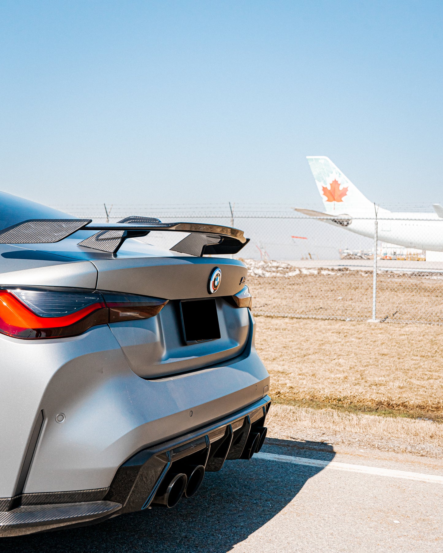 Dry Carbon Fiber - Wing MP Style (Forged Option) [BMW M4 G82]