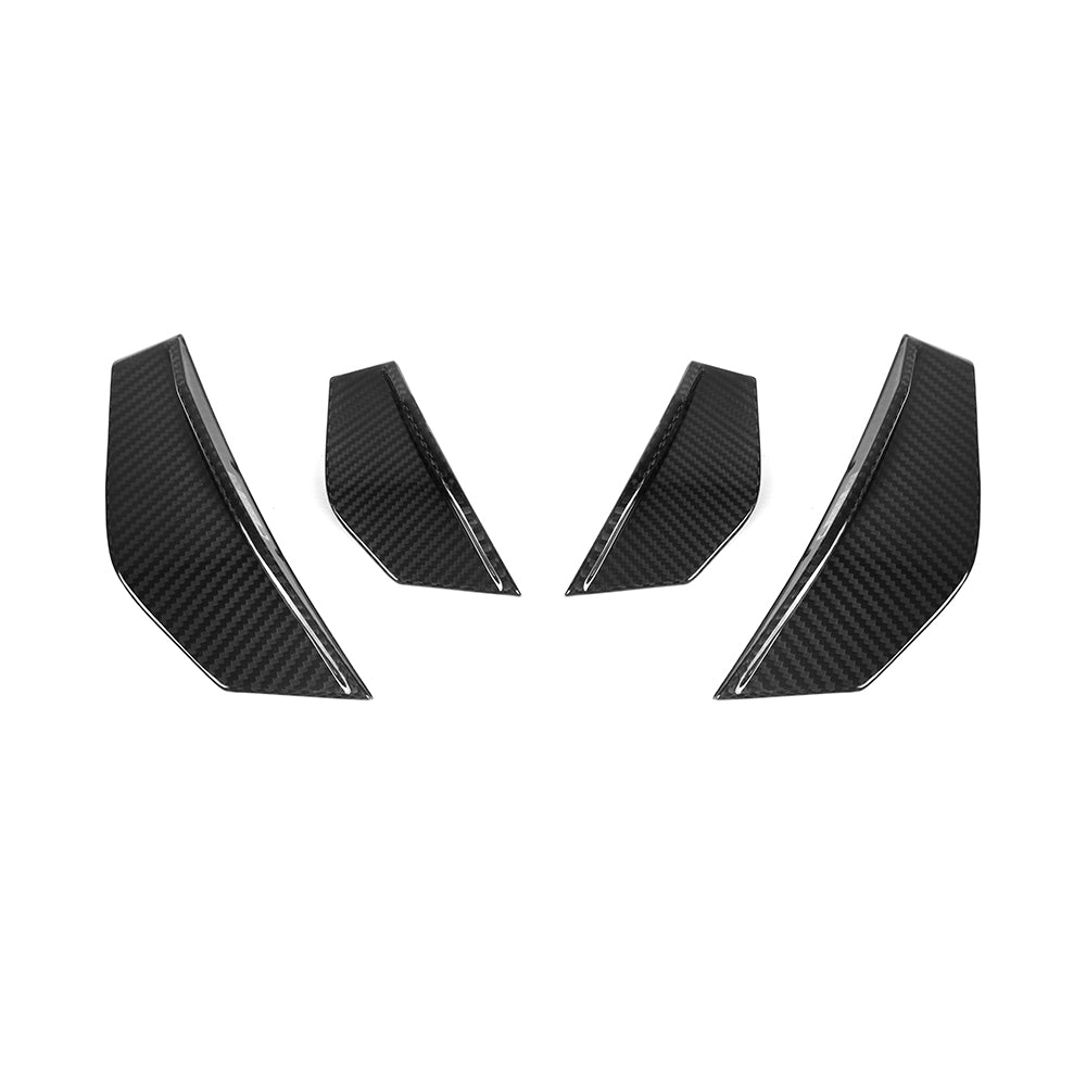 SQ Dry Carbon Fiber - Front Side Canards [BMW M2 F87]