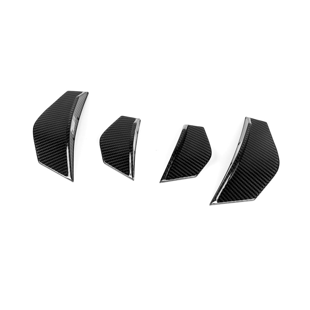 SQ Dry Carbon Fiber - Front Side Canards [BMW M2 F87]