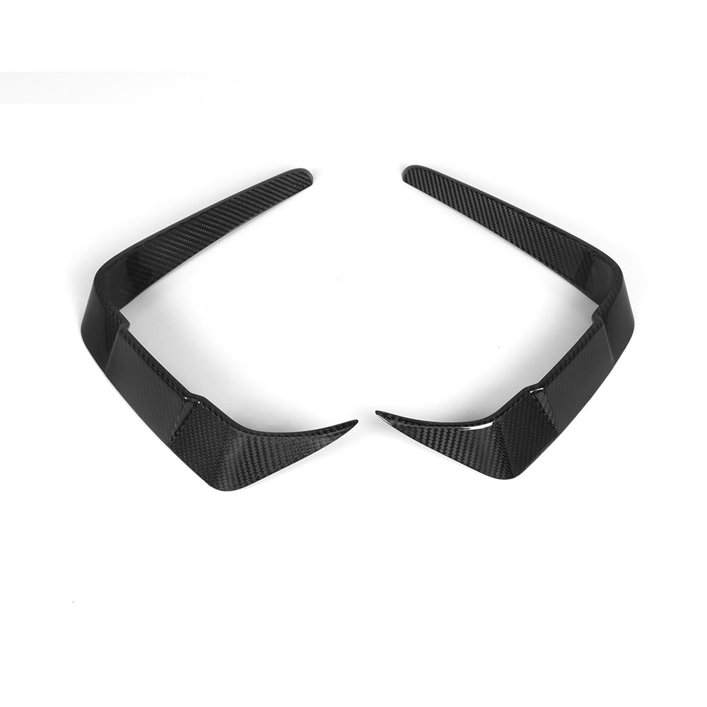 SQ Dry Carbon Fiber - Front Side Vent Trim [BMW M2 F87]