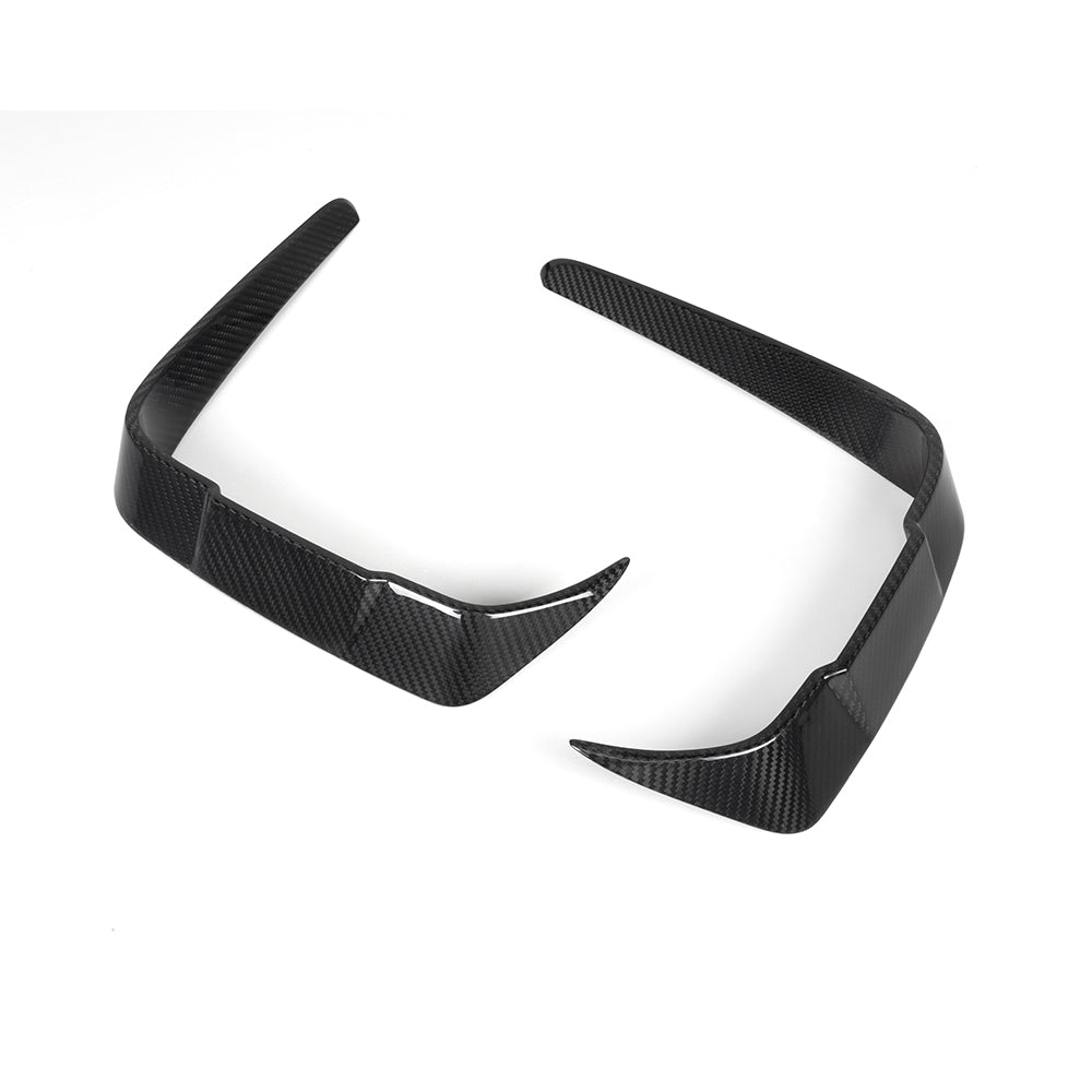 SQ Dry Carbon Fiber - Front Side Vent Trim [BMW M2 F87]