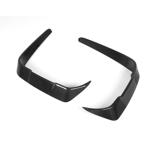 SQ Dry Carbon Fiber - Front Side Vent Trim [BMW M2 F87]