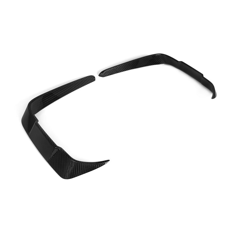 SQ Dry Carbon Fiber - Front Side Vent Trim [BMW M2 F87]