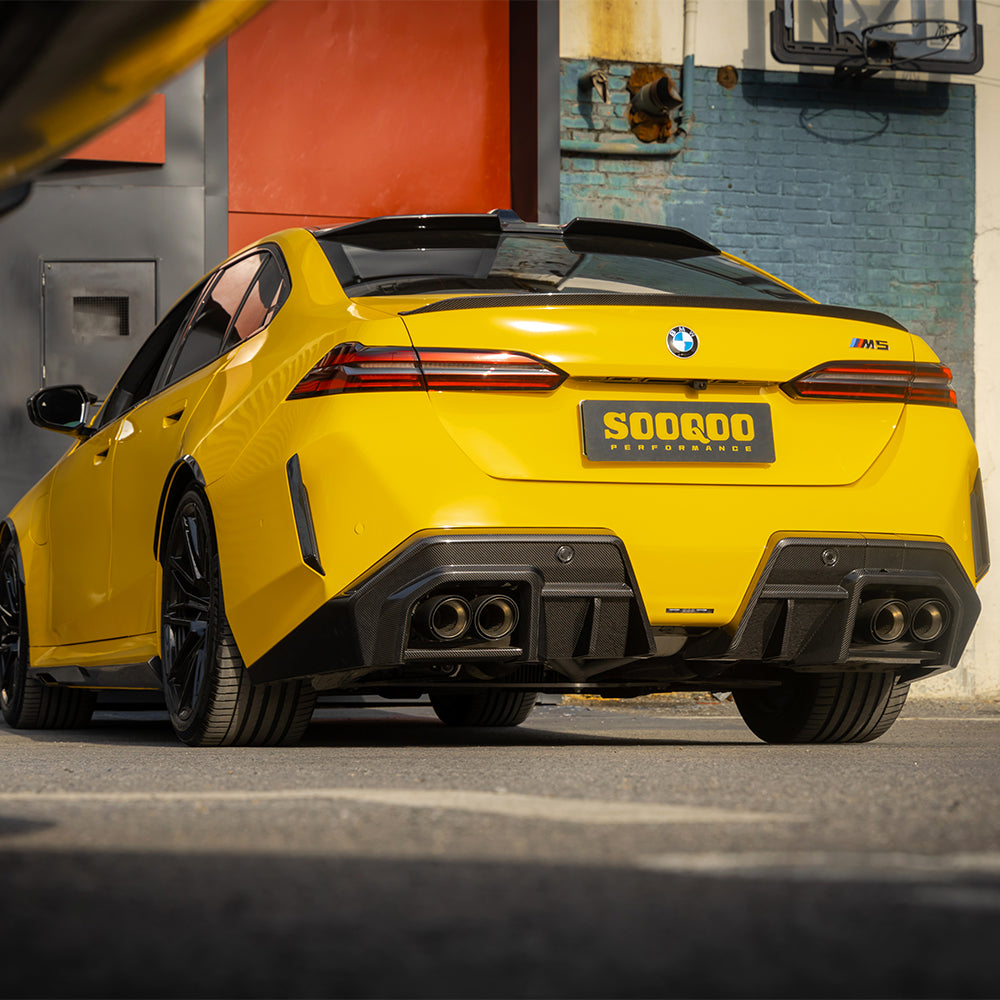 Dry Carbon Fiber - Rear Diffuser SQ V1 CFRP [BMW M5 G90 | G99]
