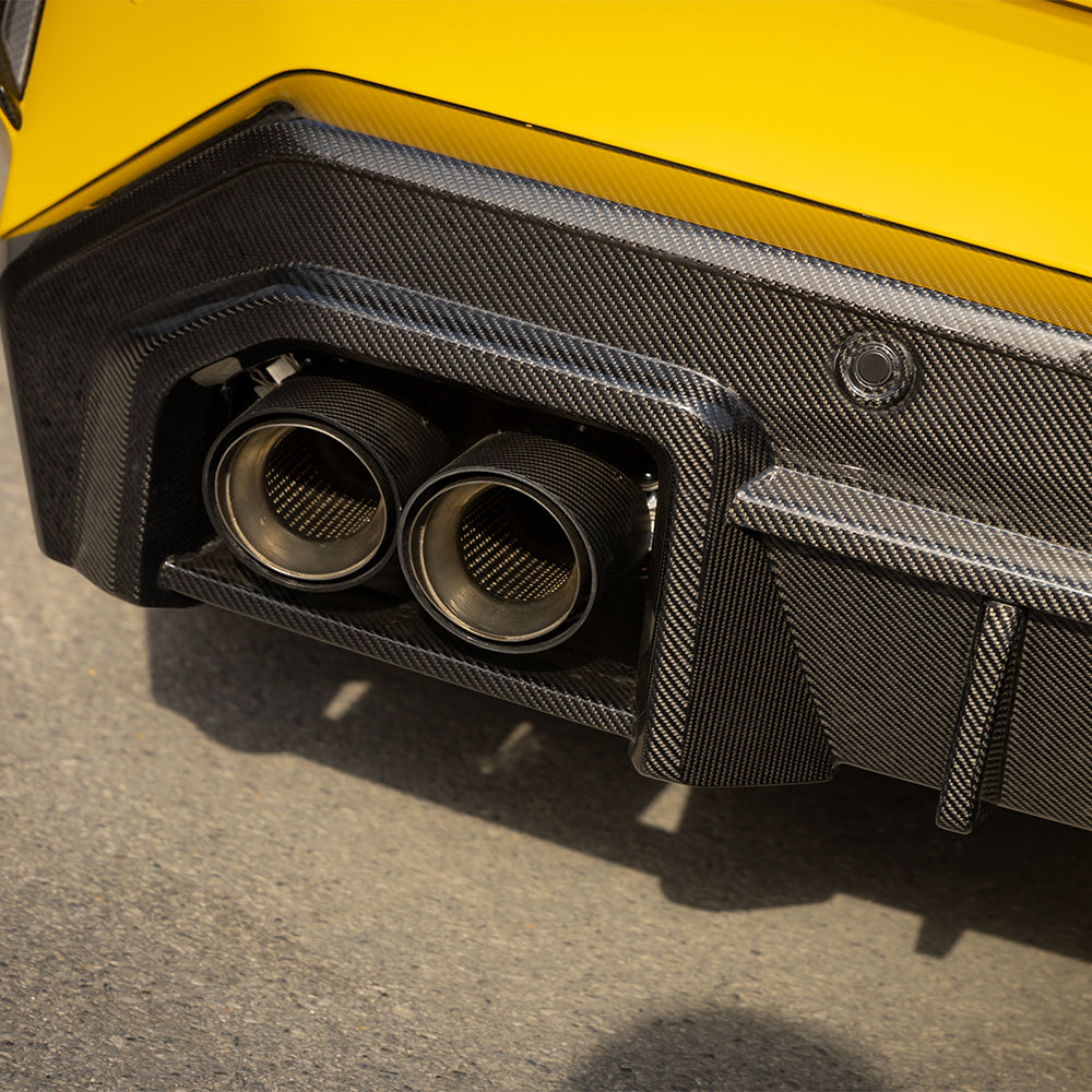 Dry Carbon Fiber - Rear Diffuser SQ V1 CFRP [BMW M5 G90 | G99]