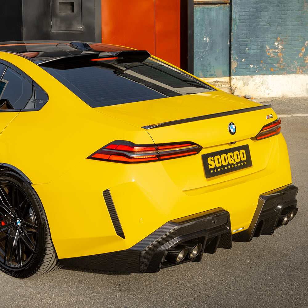 Dry Carbon Fiber - Rear Diffuser SQ V1 CFRP [BMW M5 G90 | G99]