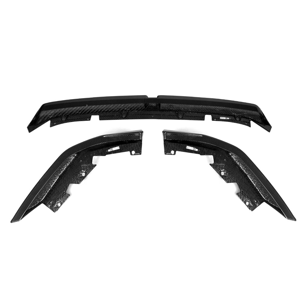 Dry Carbon Fiber - Front Lip SQ V2 Style [BMW M5 G90 | G99]