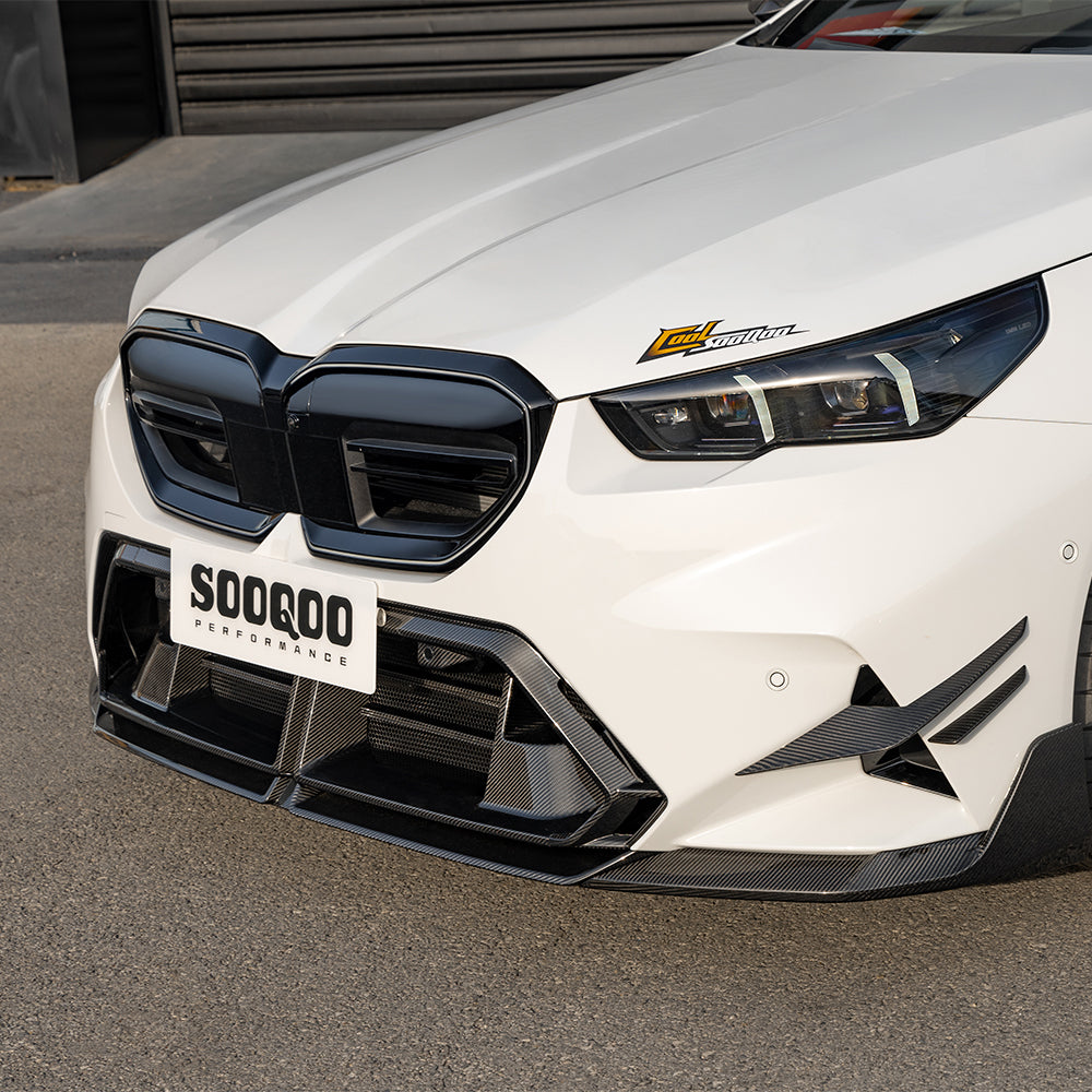 Dry Carbon Fiber - Front Lower Grill SQ CFRP [BMW M5 G90 | G99]