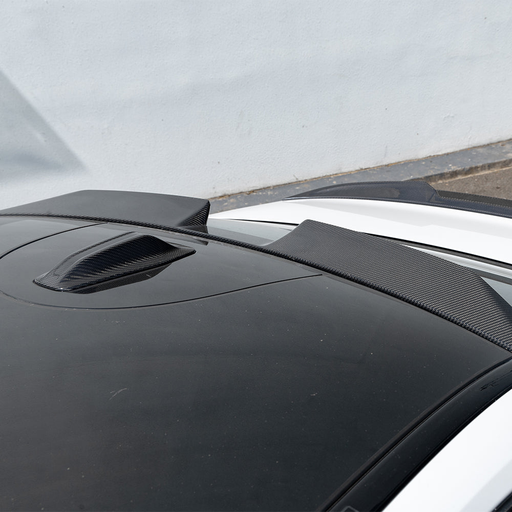 Dry Carbon Fiber - Roof Spoiler SQ CFRP Style [BMW M5 G90]