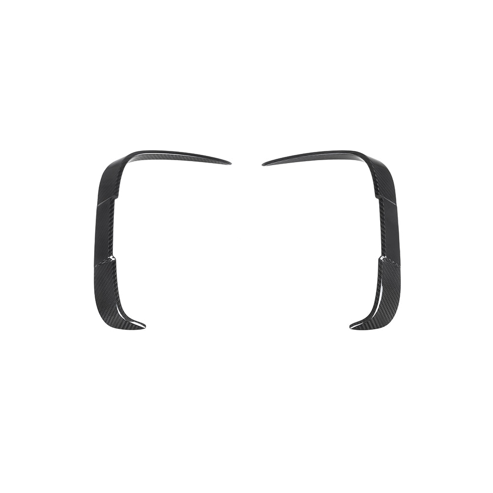 SQ Dry Carbon Fiber - Rear Side Vent Trim [BMW M2 F87]