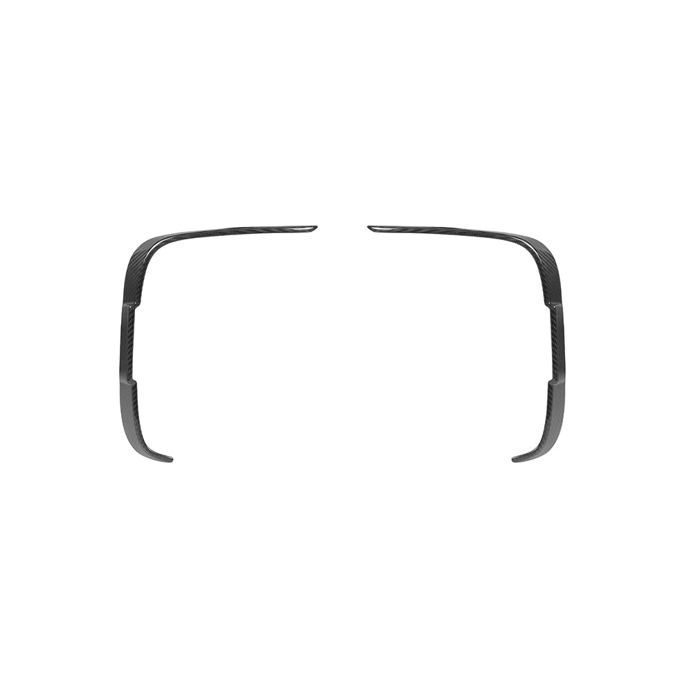 SQ Dry Carbon Fiber - Rear Side Vent Trim [BMW M2 F87]