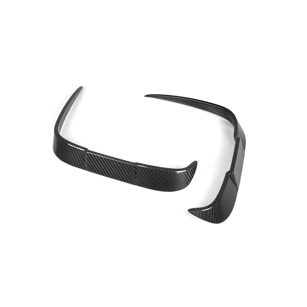 SQ Dry Carbon Fiber - Rear Side Vent Trim [BMW M2 F87]
