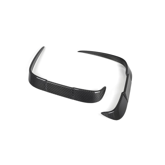 SQ Dry Carbon Fiber - Rear Side Vent Trim [BMW M2 F87]