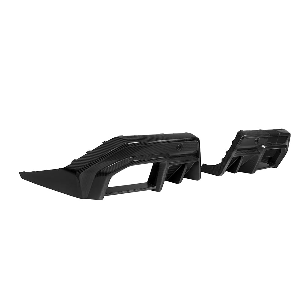 Dry Carbon Fiber - Rear Diffuser SQ V1 CFRP [BMW M5 G90 | G99]