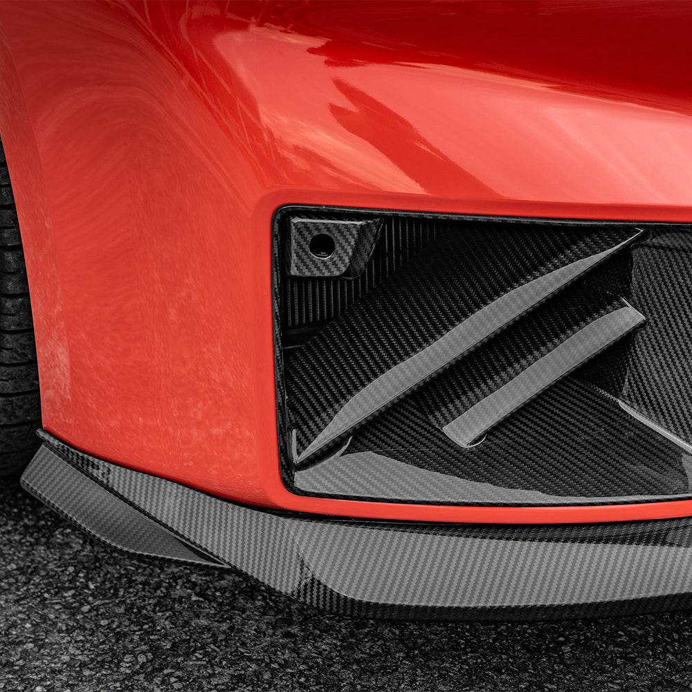 SQ Dry Carbon - B Style Fiber Front Lip [BMW M2 G87]