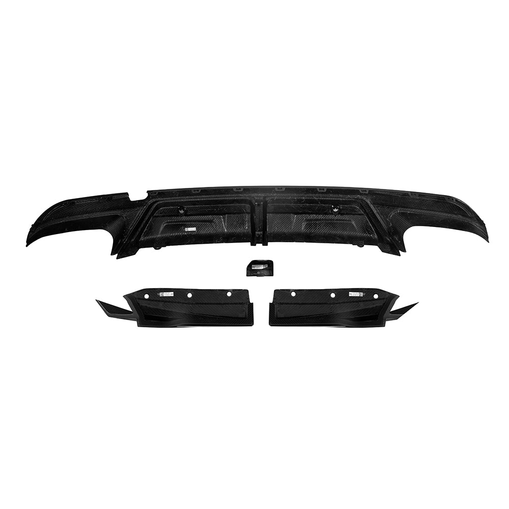 SQ Dry Carbon Fiber - Diffuser [BMW X5M F95 LCI]